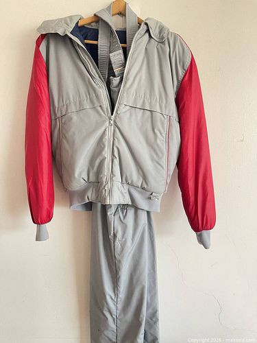Planet Hollywood Synthetic Hooded Jacket with Matching Snow Pants (1 of 3)