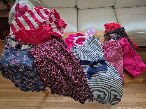 Girls Size 6T Clothing Lot, Dresses Tops Jeans & Headband about 25 pieces (1 of 6)