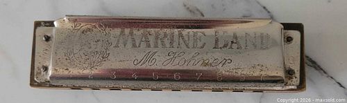 Harmonica M Hohner Marine Band in G (1 of 5)