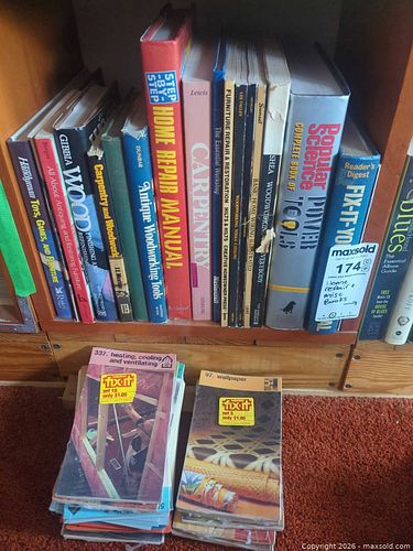 Mixed lot of home repair, woodworking & reference books (16+) (1 of 10)