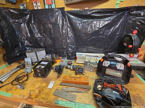 Tools: Bandsaw, Power Drill, Sander Polisher, Tile Cutter, Drill Bits (1 of 24)