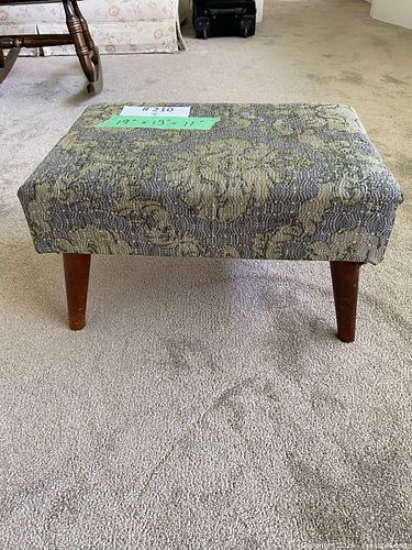 MCM Upholstered Footstool (1 of 16)