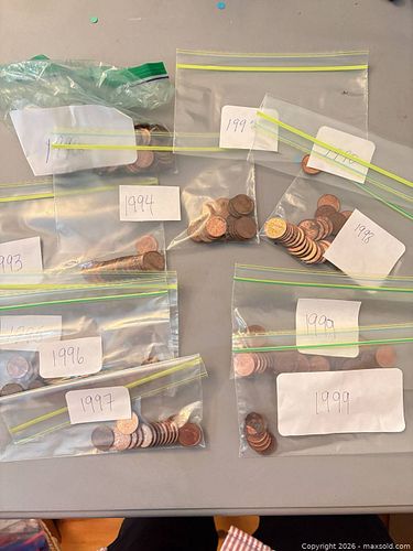 Canadian Pennies (1 of 4)