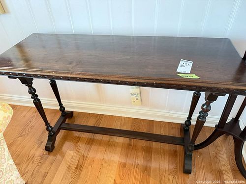 Solid Wood Traditional Sofa Table C (1 of 10)