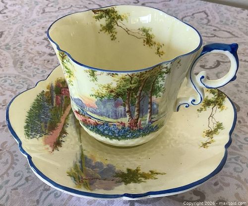 Ansley Teacup And Saucer Set (1 of 8)
