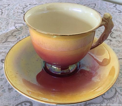Ombré Teacup And Saucer Set (1 of 5)