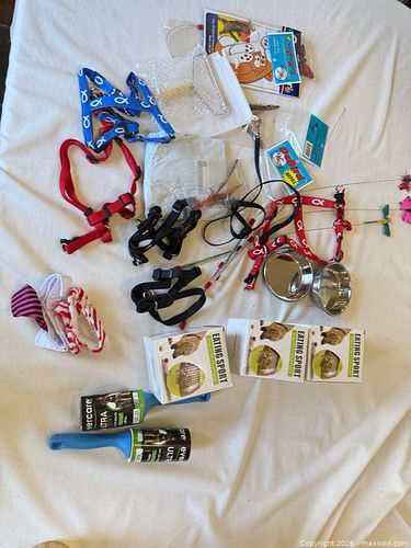 Pet Supplies Bundle: Harnesses, Leashes, Bowls & Toys (1 of 5)