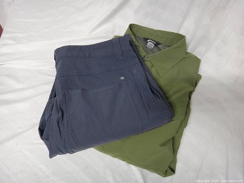 MEC OUTDOORS MEN'S MEDIUM PANT AND SHIRT (1 of 9)