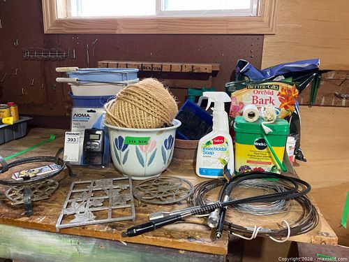 Gardening and Household Items Including Tools and Materials (1 of 12)