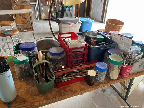 Large Assortment of Hand Tools, Hardware, and Accessories (1 of 12)