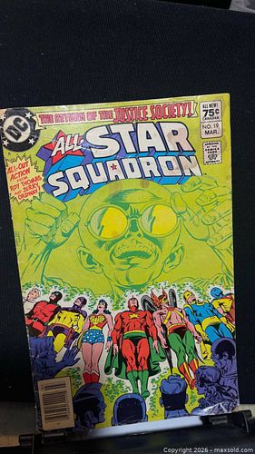 Vintage DC All Star Squadron #19 Comic Book  (1 of 2)