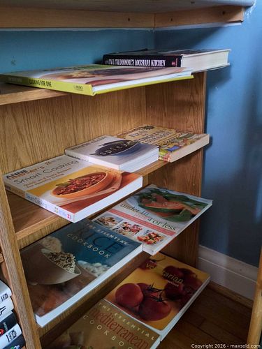 Lot of 9 Cookbooks – Vegetarian, Mediterranean, Cajun & More (1 of 4)