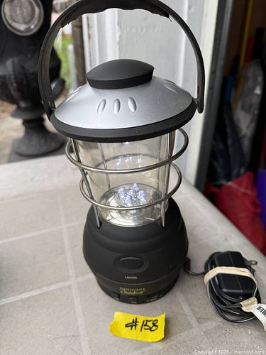 OUTDOOR LANTERN WITH A RADIO BUILT IN. (1 of 1)