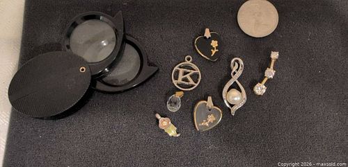 Small Pendants and a Pocket Magnifying Glass A (1 of 12)