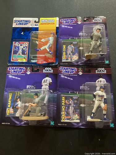 (4) MLB STARTING LINEUPS FIGURINES  (1 of 1)