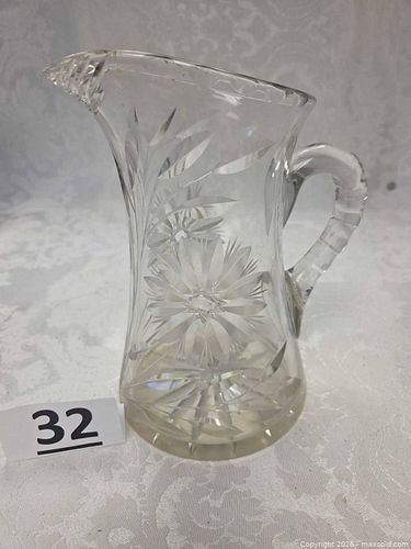 ABP Cut-Glass Crystal Pitcher (1 of 4)