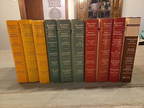 Lot of 12 Reader's Digest Hardcover Fiction Anthologies (1 of 5)