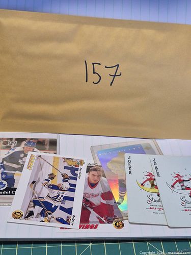 Mixed Hockey Cards and Stardust Joker Playing Cards (1 of 9)