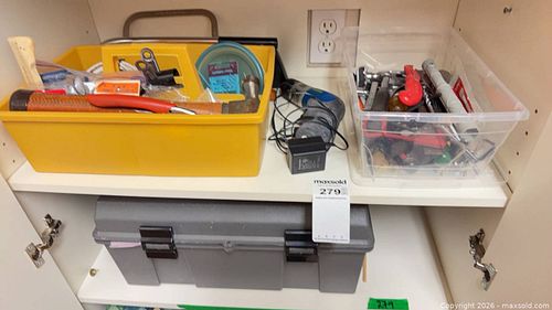 Lot of Assorted Hand Tools and Tool Organizer (1 of 9)