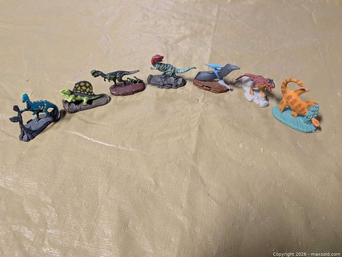 Metal dinosaur lot from 1993 (1 of 7)