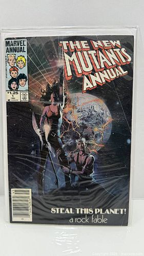 1984 The new mutants annual comic.#1.First Issue. (1 of 4)