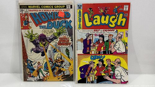Comic Lot - Howard the Duck #2 & Laugh #302 (1970s) (1 of 2)