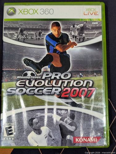 XBOX 360 Pro Evolution Soccer 2007 Video Game (1 of 2)