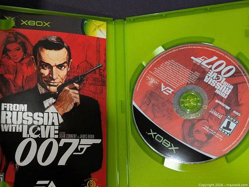 XBOX From Russia with Love 007 Video game (1 of 2)