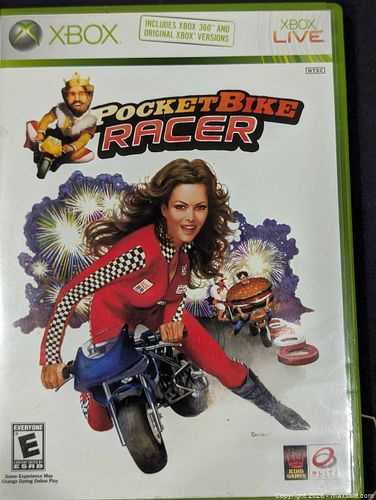 XBOX Pocket Bike Racer Video Game (1 of 2)