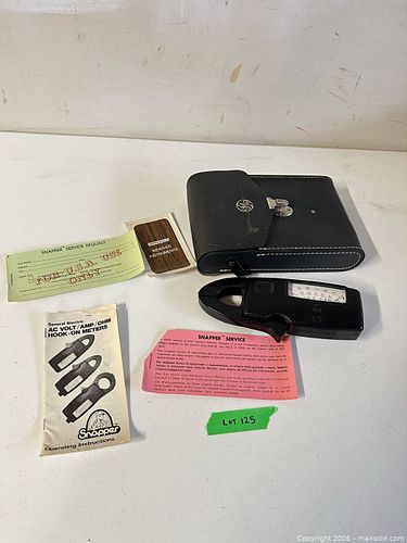 Vintage GE Volt/AMP /OHM Hook on Meters (1 of 8)