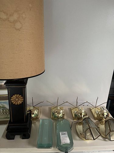 Brass Wall Sconces. Lamp, Lighting Fixtures B (1 of 17)