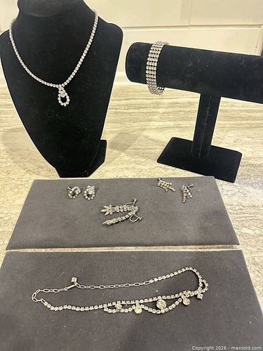 Rhinestone Jewelry.  A (1 of 10)