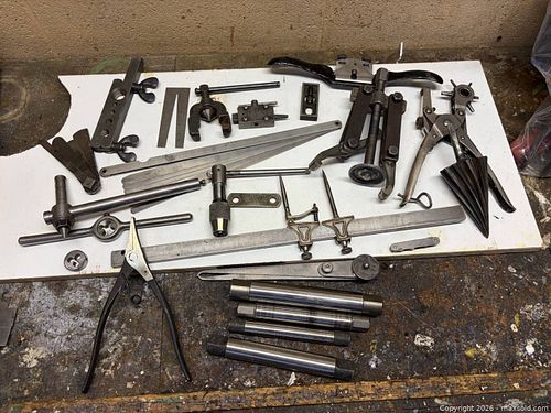 Mixed Machinist & Metalworking Hand Tools Assortment (1 of 8)