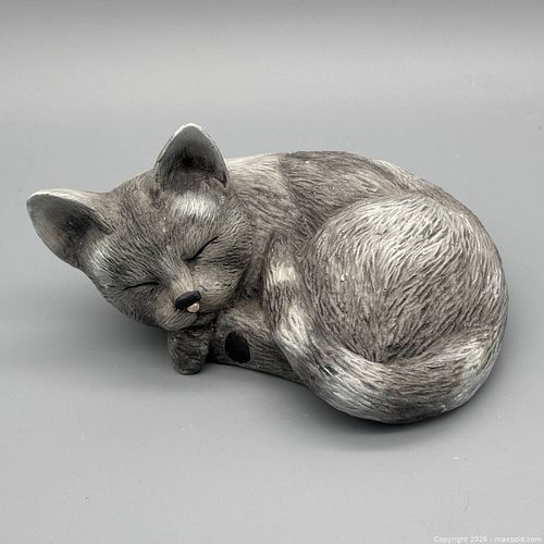 Gray Resin Realistic Figurine for Indoor or Outdoor Display (1 of 9)