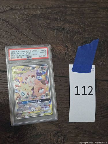 Lot #112 (1 of 5)