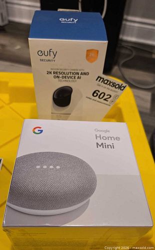Google Home Mini and Eufy 2K Indoor Camera A (1 of 10)