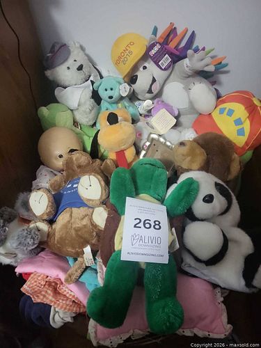 collection of plush toys and stuffed animals (1 of 6)