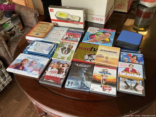 Mixed DVDs & Blu-rays— Comedy, Family, Action (1 of 8)