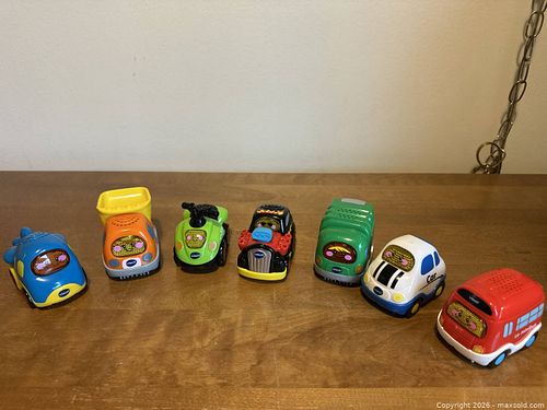 VTech Toy Vehicles Set, Battery-Operated (1 of 9)