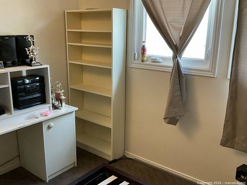 White Laminate Bookshelf  (1 of 4)