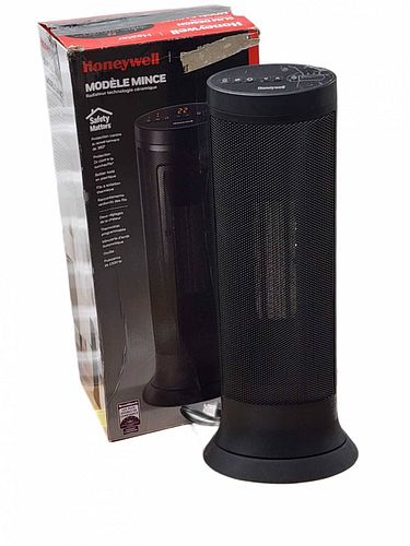 Honeywell HCE317BC Slim Ceramic Tower Electric Space Heater  (1 of 1)