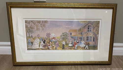 R. Kupesic 'Spring Wedding' A.P. 46/50 Framed Print (1 of 7)