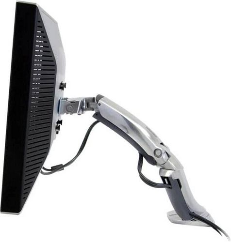 Ergotron Aluminum Silver Monitor Arm – Desk Clamp & Grommet (1 of 4)