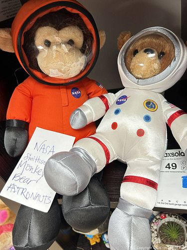 NASA & Smithsonian Astronaut Plushes, Pair, Medium (1 of 7)