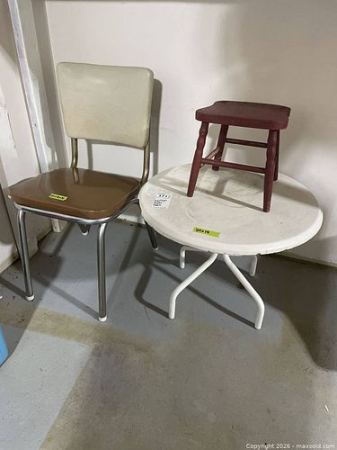 Chair, stool and Table B  (1 of 15)
