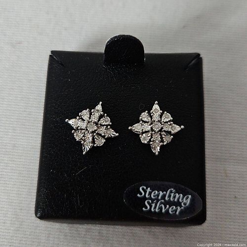 Sterling Silver Earrings (1 of 4)