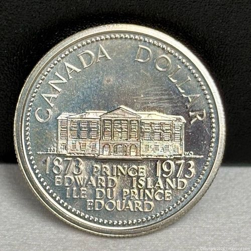 Canada 1 Dollar Commemorative Coin 1873–1973 Centennial P.E.I. (1 of 3)