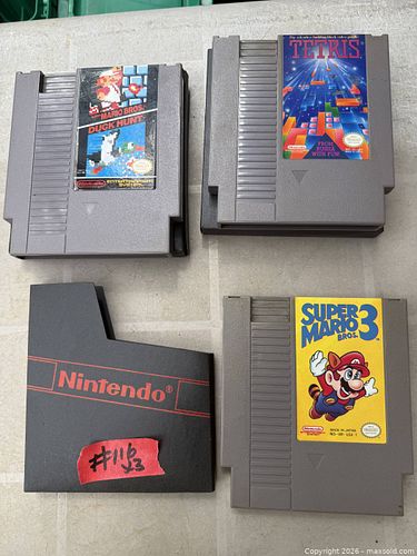 3 NINTENDO NES GAMES. (1 of 1)