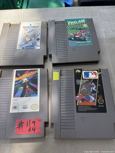 4 NINTENDO NES. GAMES. (1 of 1)