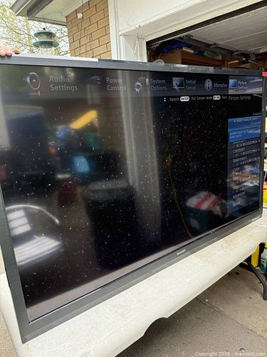 A AQUOS SHARP COLOR TV. 70"  (1 of 2)